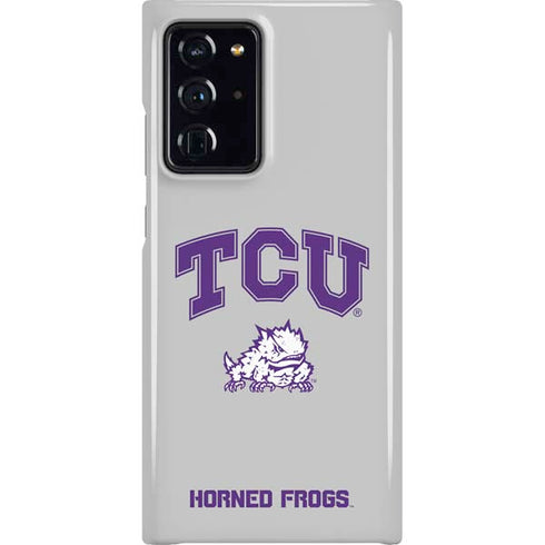 Texas Christian University Horned Frogs Logo Print Galaxy Cases